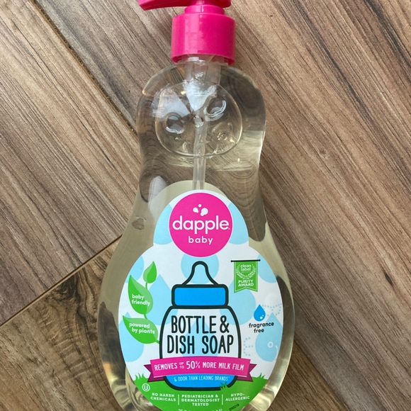 Dapple Baby Bottle & Dish Soap Fragrance Free - Picture 1 of 2